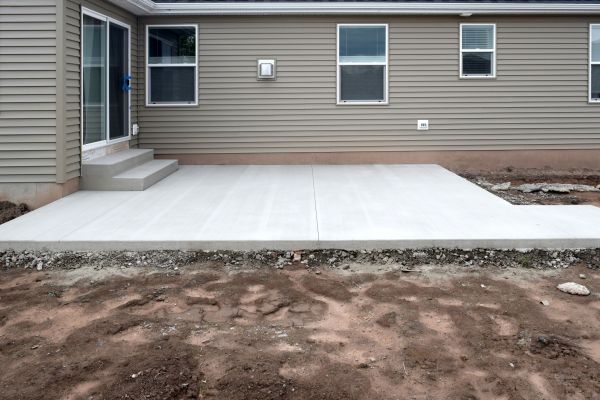 Patio Concrete Replacement in Milford