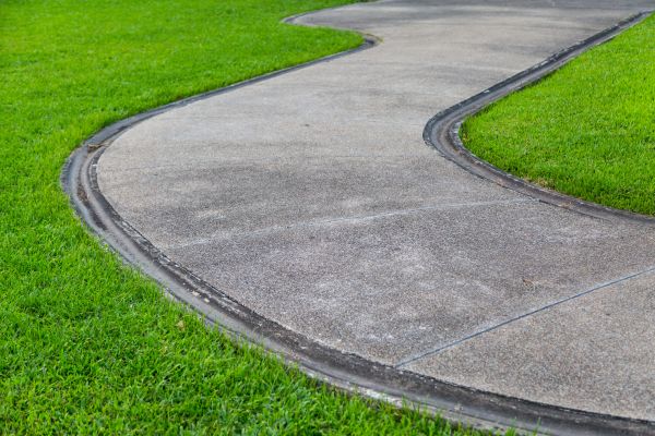 Concrete Sidewalk Construction in Milford