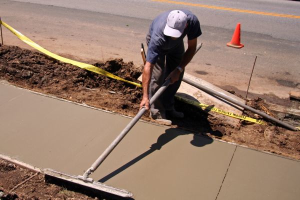 Sidewalk Building in Milford