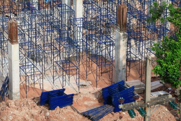 Concrete Pier Construction in Milford