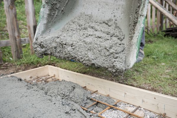 Yard Concrete Pouring in Milford