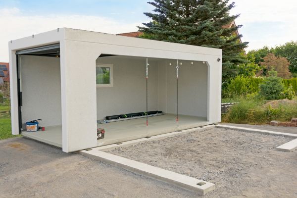 Garage Foundation Installation in Milford