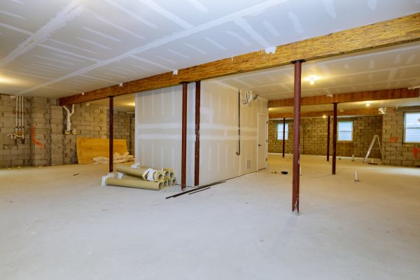 Basement Slab Installation in Milford