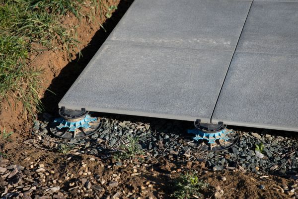 Sidewalk Slab Installation in Milford