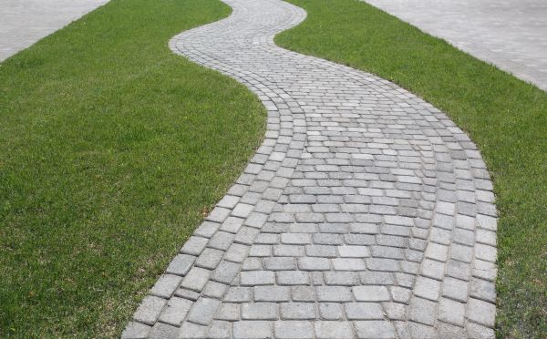 Yard Walkway Construction in Milford