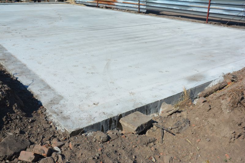 Foundation Pad Construction